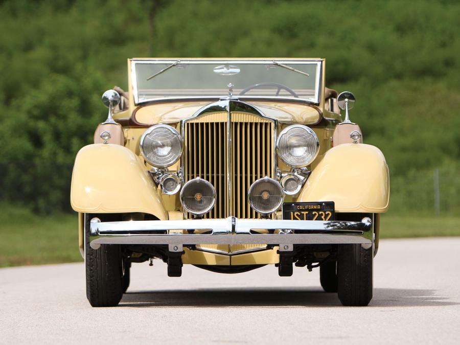 Packard Eight Convertible Victoria 1934 года  (фото 2 из 10)